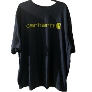 Carhartt Blue Loose Fit Shirt 2xl logo